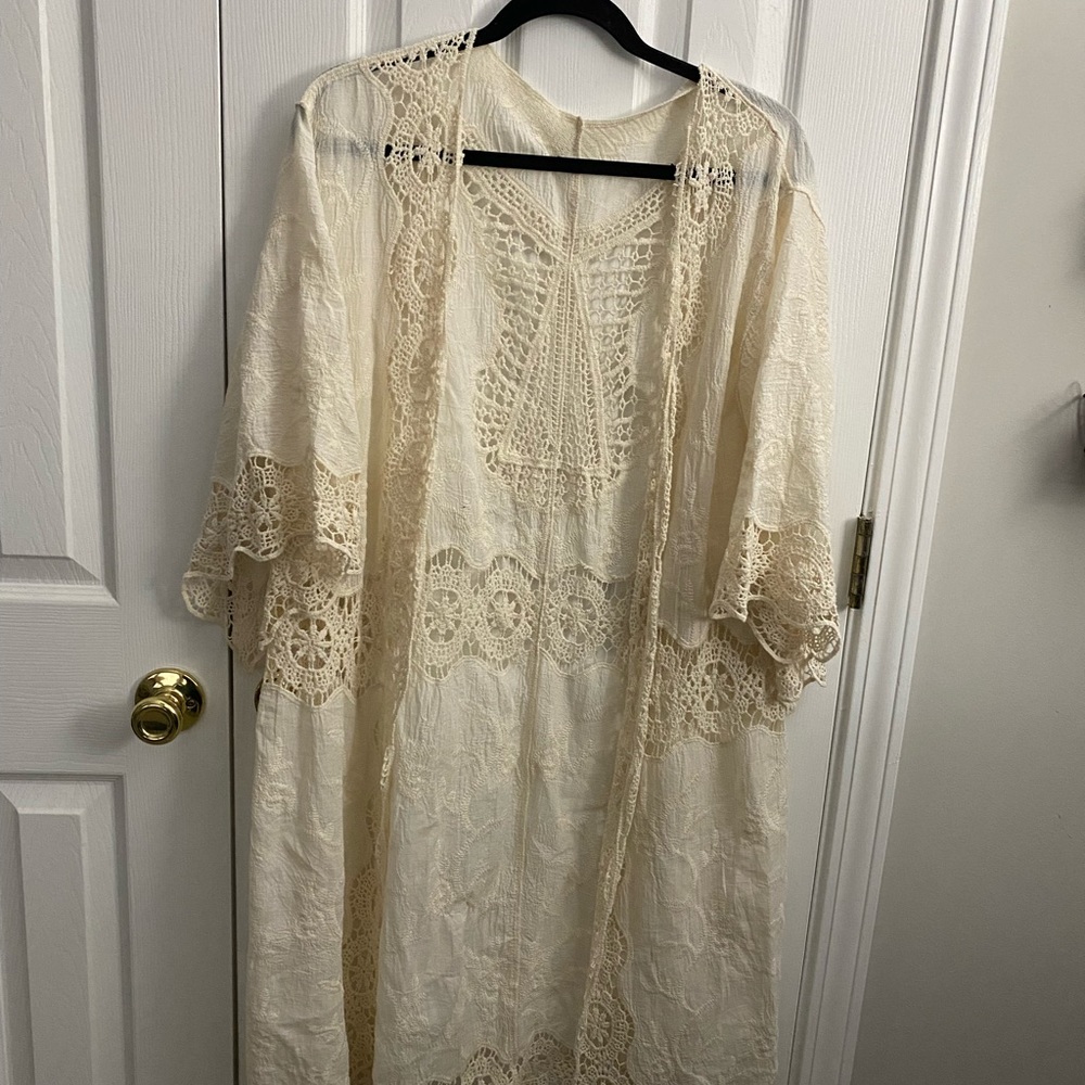 Long boho duster